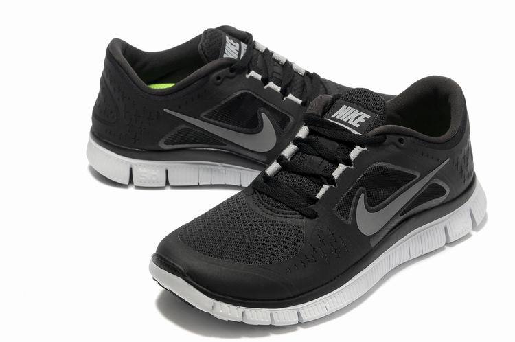 Hot Nike Free5.0 Men Shoes Gray/Black